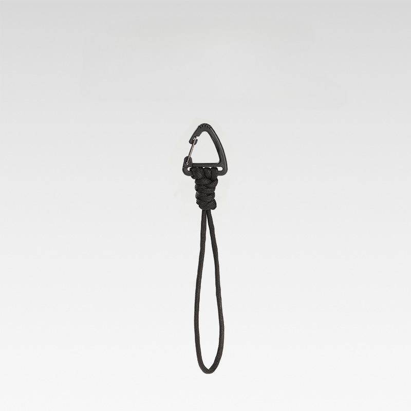 1 шт. Новый семижильный шнурок для ключей с крючком на запястье для кемпинга на открытом воздухе, многофункциональный крючок, треугольный быстросъемный крючок-карабин