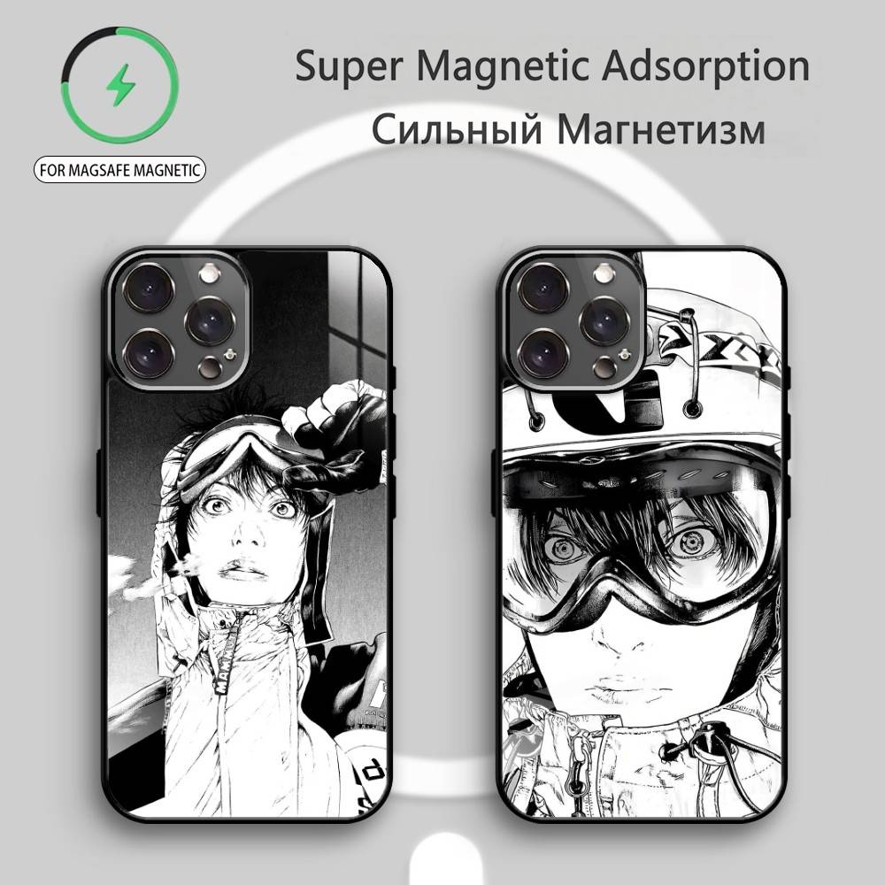 The C-Climber K-K2 Phone Case For iPhone17,16,15,14,13,12,11 Plus,Pro Max Magnetic For Magsafe Wireless Charging
