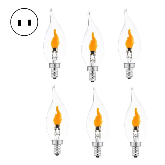 Светодиодная лампа-пламя Yousheng E27, мерцающая лампа-пламя, реалистичная лампа с эффектом огня для внутреннего и наружного Хэллоуина, рождественского украшения