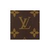 Louis Vuitton Romy цветочный принт на молнии холщовый кошелек для мелочи держатель для карт женский коричневый