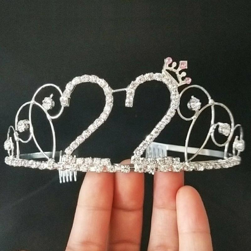 Fashion Headband Headwear Girl Tiara Birthday Crown Party Decoration KTY