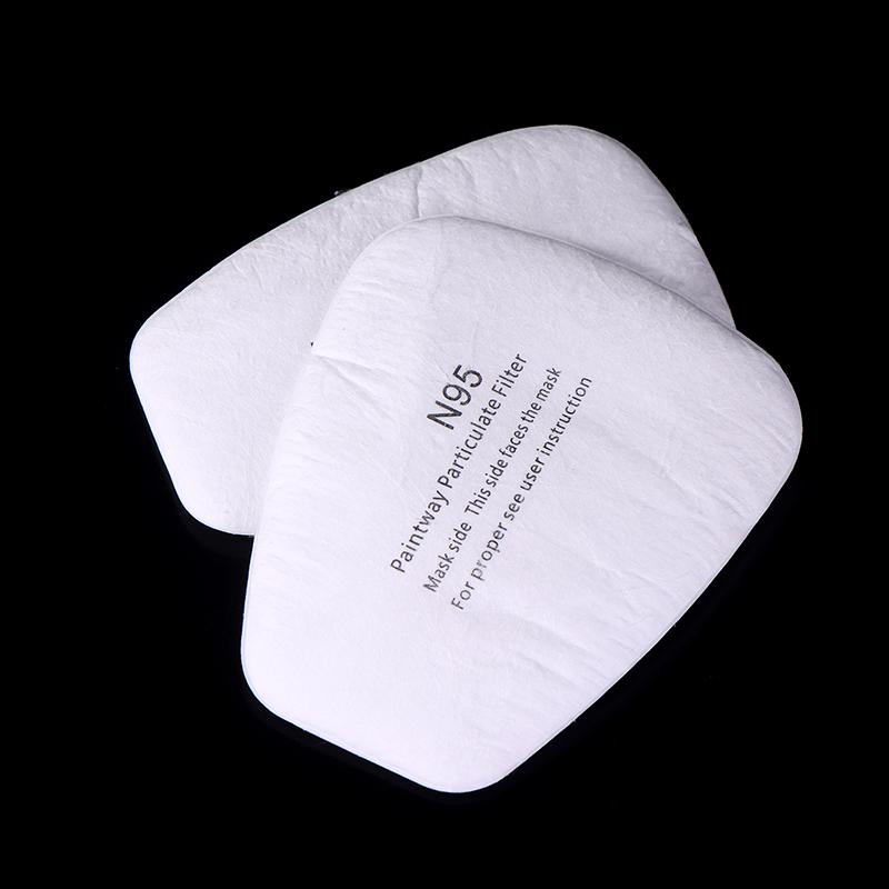 20Pcs 5N11 Dust Cotton Filter Paper For 6200 7502 6800 Chemical Spraying Painting Respirator Gas Mask Accessories