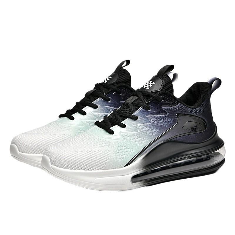 Mens Wide Fit Running Shoes Size 45-48 Breathable Mesh Upper Cushioned Sole Low Top Athletic Sneakers