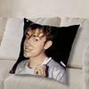 КРУТАЯ Наволочка с изображением Damon Albarn-n I Love Пылезащитная наволочка Наволочка на подушку с потайной молнией шелковистый короткий плюш Чехол для диванной подушки