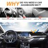 Car Dashmat For Nissan Altima L34      Anti-UV Dashboard Cover Mat Dash Sunshield Protect Carpet Accessories