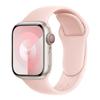 Классический сплошной силиконовый ремешок Apple для iWatch 9/Ultra – Прочный однотонный ремешок