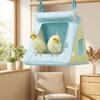 Bite Resistant Hanging Parrot Nest Breathable Net Bird House Triangle Bird Hammock  Bird Cage