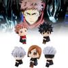 Очаровательный набор ПВХ-фигурок Jujutsu Kaisen включает Годжо, Итадори, Нобару и Фусигуро