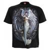 Spiral Direct Mens Angel Sword Cotton Short-Sleeved T-Shirt