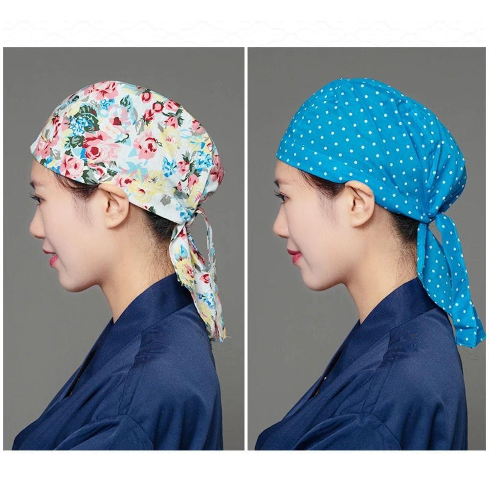 Japanese Style Chef Hat Adjustable Cafe Hat Restaurants Accessories Waitress Hat Baker