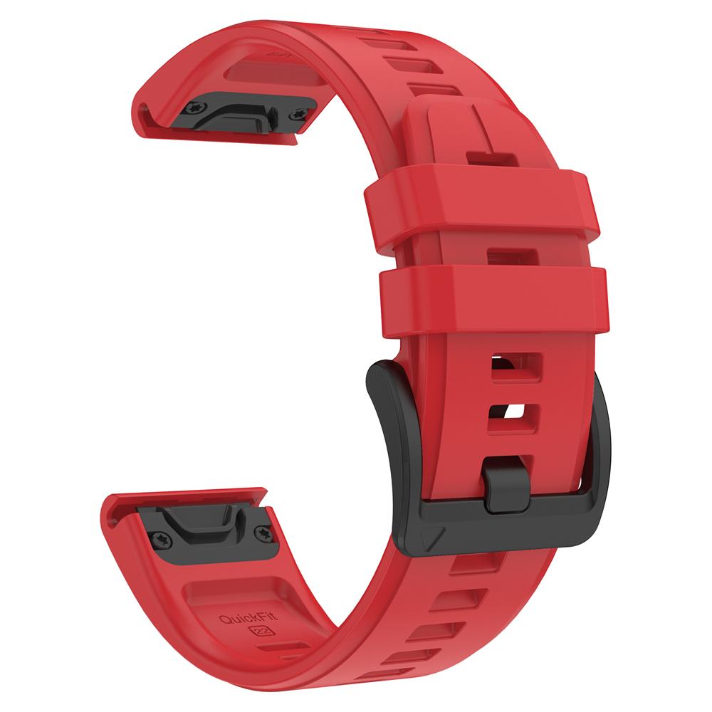 Силиконовый ремешок 22 26 мм для Garmin Quatix 8/Tactix 8 7Pro/Fenix5 5x puls 7 7x 6 6x 8 Pro 47mm 51mm/D2 Bravo Quick Fit Спортивный ремешок