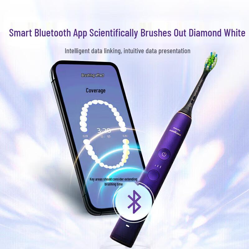 Philips Звуковая электрическая зубная щетка DiamondClean 9 Series, вилка CN (адаптер в комплекте)