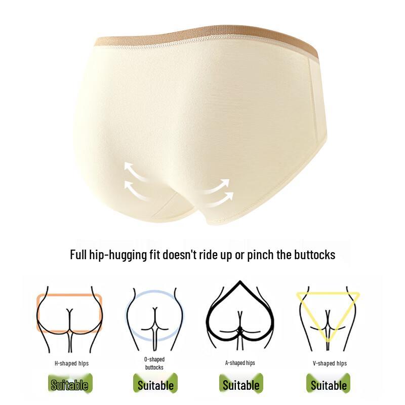Women's Modal Cotton Antibacterial Mid-Rise Briefs