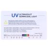 10Pcs Easy Reading Reusable UV Test Card Sensitive UV Intensity Detector for Germicidal Lamp Test Home Use