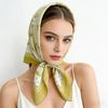 Тонкий хлопковый квадратный платок Дышащий Корейские маленькие платки Повязка на голову Платок-повязка на волосы Принт "Кешью" Шелковый платок Аксессуары для платка