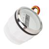 DC 9‑32V 52MM Boat Round Digital Hour Meter High Precise Hourmeter Round Gauge for RVs Yachts Fishing Boats White Dial