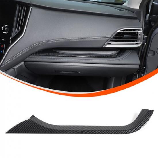 Carbon Fiber Center Console Dashboard Strip Trim Fit For Subaru Outback 21-23