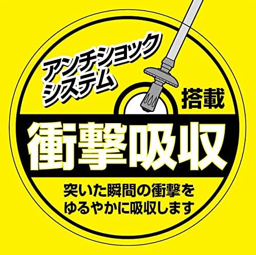 Треккинговые палки Captain Stag, Треккинговые палки для ходьбы, Вентилируемая рукоятка, 4-ступенчатая раздвижная конструкция, Система Anti-Shock, Серебристый, FEEL BOSCO M-9842