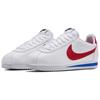 Nike Классические кожаные белые красные женские кроссовки Cortez 807471-103