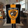 Hull City Art Printed Flannel Blanket, soft throw for bedroom sofa, washable, Christmas present, great gift.