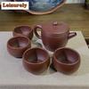 Handamde Yixing Purple Clay Tea Set Complete Set Japanese Tea Ceremony Set Household Teapot And Tea Cup Set Teaware Gift Box