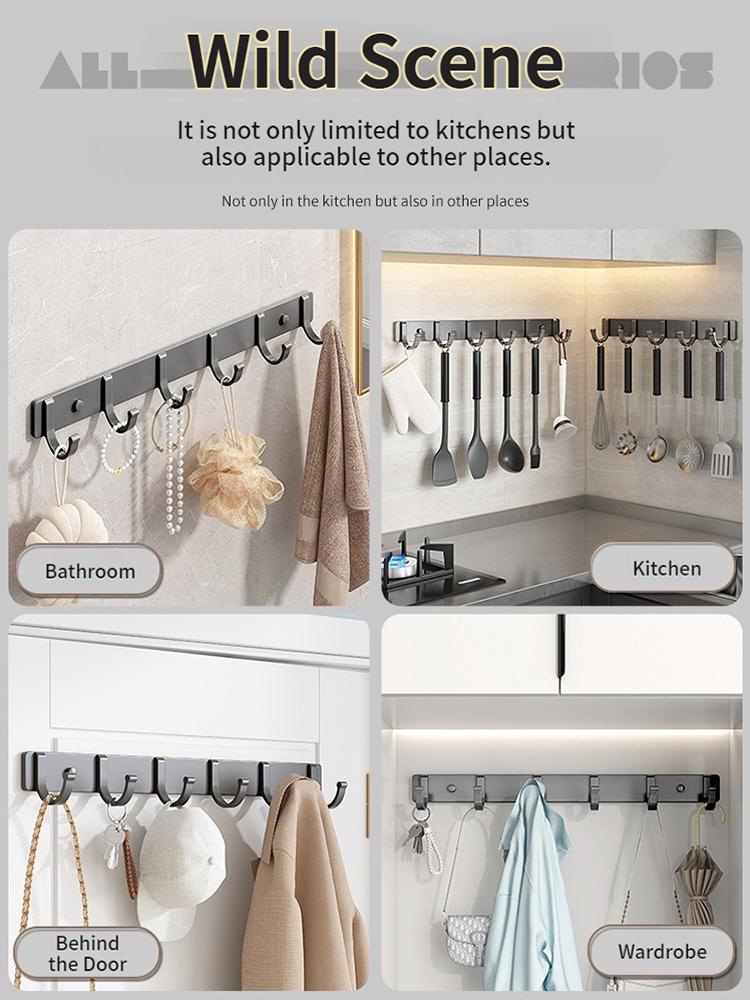 Дверь без перфорации, за крючком, для хранения, настенная вешалка для одежды, крючок для пальто, без сверла, вешалка для спальни, органайзер для хранения, кухонные принадлежности