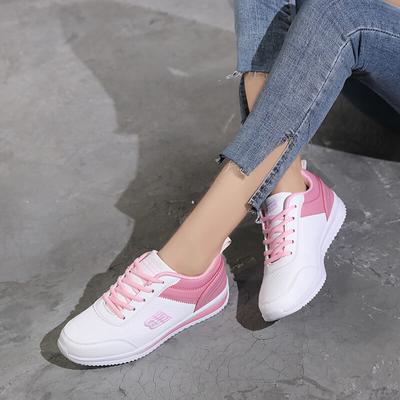 Весна-лето женская спортивная обувь 2024 года, новые универсальные легкие повседневные женские кроссовки с плоской подошвой для туризма, бега, фитнеса