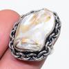Biwa Pearl Handmade 925 Sterling Silver Jewelry Ring Size 7 T3v24