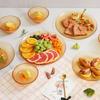 VISIONS Corning Amber Glass 8-Piece Dinnerware Set