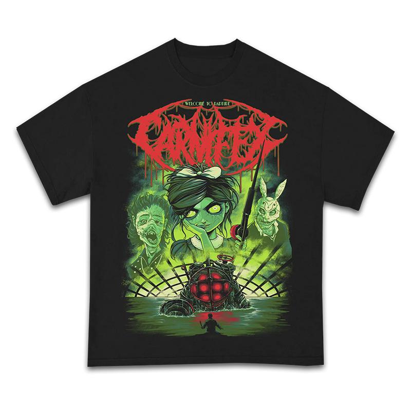 South African Rock Band Xavleg Black Gold Dark Gothic Casual Tshirt Mens and Womens Luxury Brand Top