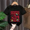 2026  Summer Toy Story Aliens Pattern Cotton T-Shirt  Kids Unisex Short Sleeve for Daily Leisure and Theme Activities Wear