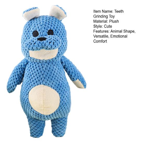 Пищащая игрушка для собаки в форме утки, плюшевая игрушка для щенка, игрушка для чистки зубов, мягкая игрушка для эмоционального комфорта