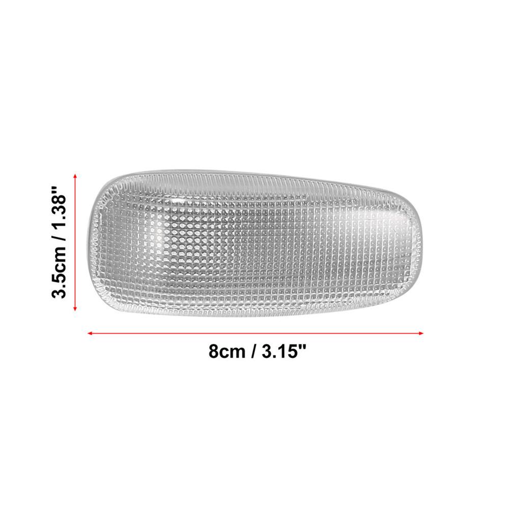 New 1Pair Car Front Side Marker Light Cover For Dodge Sprinter 2500 3500 2003-2006