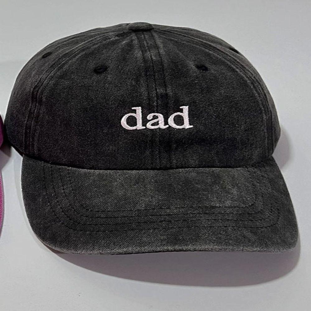 Регулируемая вышитая бейсболка папа мама солнцезащитные шляпы для мужчин и женщин