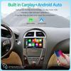 9-дюймовый автомобильный мультимедийный плеер для Lexus ES240 ES350 2006-2012 с GPS-навигацией и радио, Android 12, 8+128G, 8-ядерным процессором, CarPlay, 4G, камерой 360°.