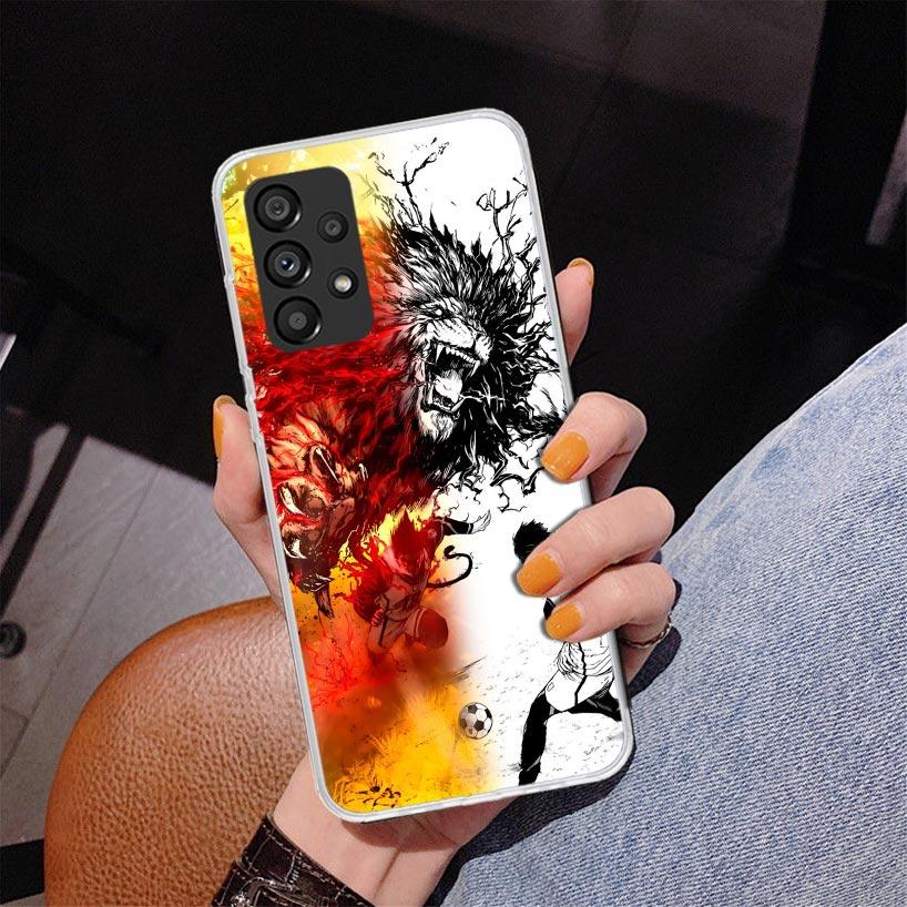 Чехол для телефона Blue Lock Football Anime для Samsung Galaxy A52 A32 A22 A12 A51 A31 A50S A30S A20S A10S Note 20 Ultra 10 Plus S10 A72