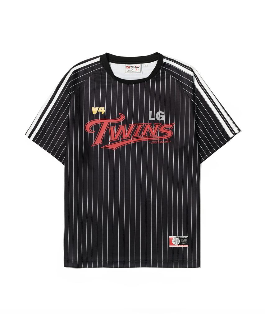 1993STUDIO [Lg Twins X 1993 Studio] V4 Track Jersey T-Shirt_Black