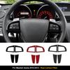For Mazda3 Axela 2010-2013 Real Carbon Fiber Car Steering Wheel Trim Accessories Interior Sticker