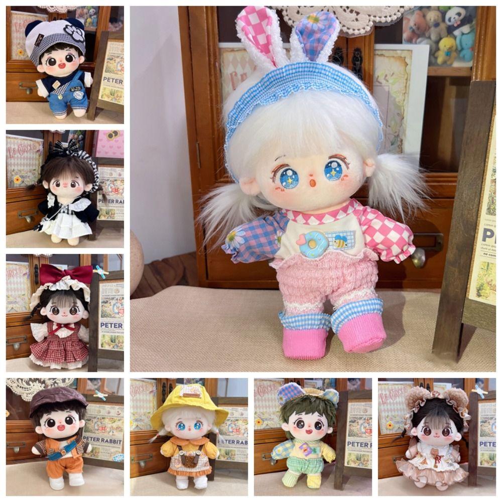 DIY 20cm Cotton Doll Clothes Toy Gift Doll Accessories Trendy Toy Accessories Cotton Doll
