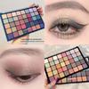 Палетка теней Color Utopia Professional - С шиммером и глиттером для макияжа smoky eyes