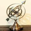 27.94cm'' Antique Arrow Armillary Sphere Astrolabe Nautical Vintage Brass Home Decor