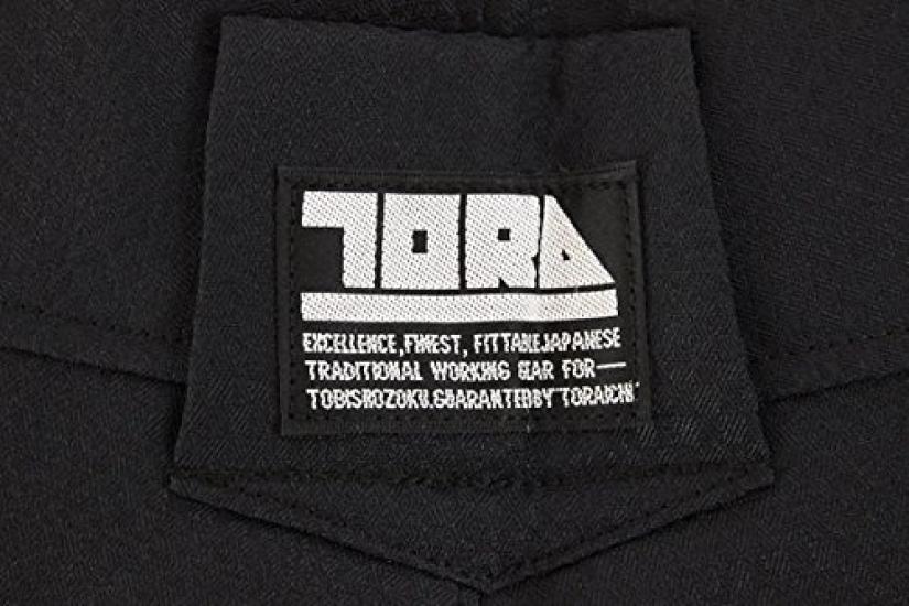 Toraichi 7460 Серия Приталенные Супер Длинные Штаны Тоби Размер Талия 95см (7460-448) Спецодежда, Никкапокка, Тораичи, Одежда, 13 Черный,