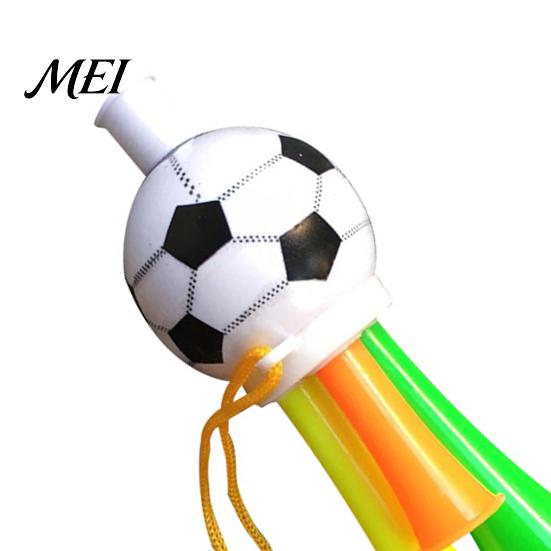 Black And White Football Horn 2Pcs Soccer Cheering Horn, 3 Tone Sports Fan Noise Maker, Noisemaker Handheld Stadium Trumpet for Game Day, Party