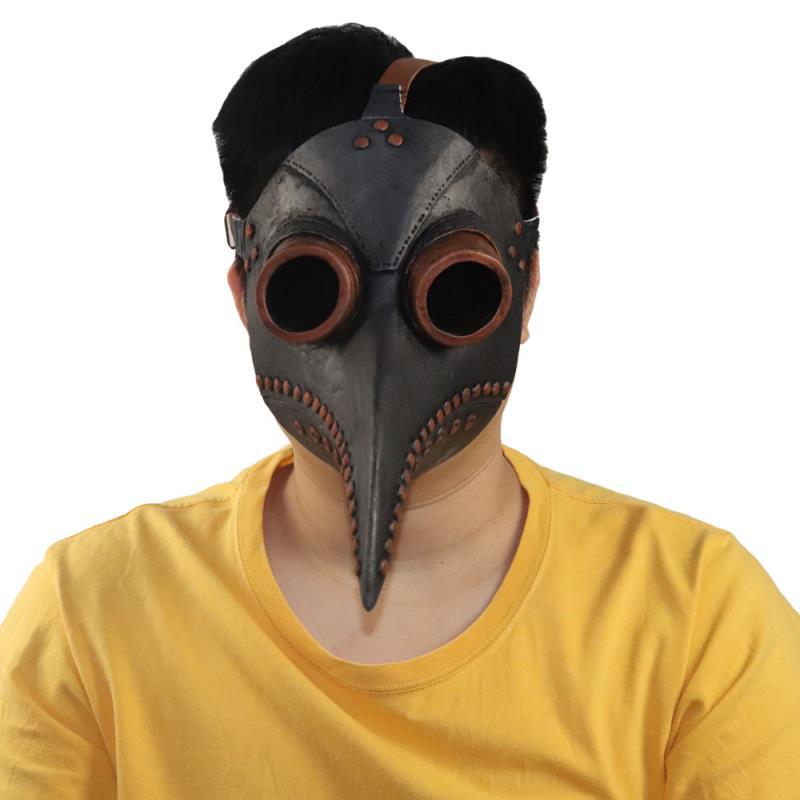 Plague Doctor Beak Mask Halloween Steampunk Mask Crow Beak Bird Beak Mask punk