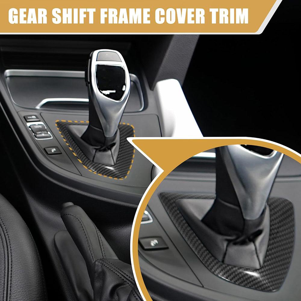 1x крышка панели переключения передач из углеродного волокна для BMW F20 F22 F30 F32 F34 F36