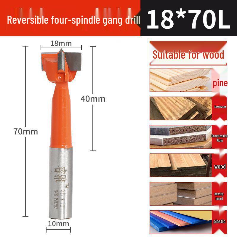 12 мм Фрезерная фреза для сверления боковых отверстий по дереву, пробойник для отверстий