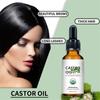 Эфирное касторовое масло питает и восстанавливает сухие и вьющиеся волосы, укрепляет волосы и предотвращает их выпадение 60 мл