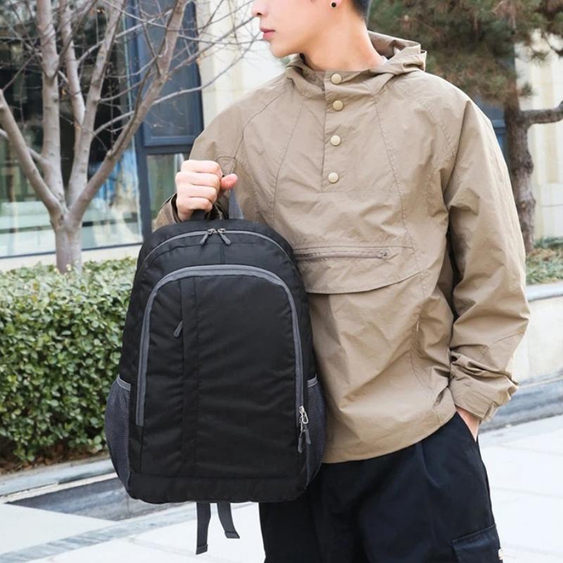 Складной рюкзак для спорта на открытом воздухе, мужской и женский повседневный дорожный легкий рюкзак