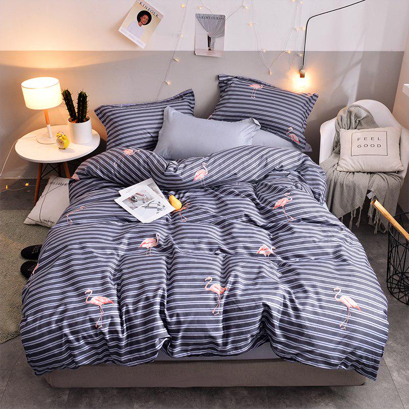 Комплект постельного белья 4 шт. Наборы пододеяльников Постельное белье в комплекте Простыня Наволочка