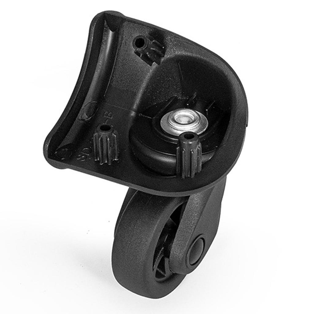 4 шт. Практичный набор сменных колес для чемодана, Легко установить, Колеса для багажа, Вращение на 360 градусов, Для часто путешествующих